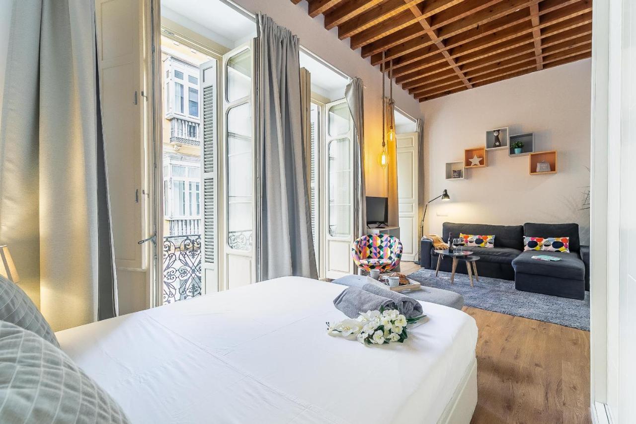 Deluxe Larios Malaga Center Apartment Bagian luar foto