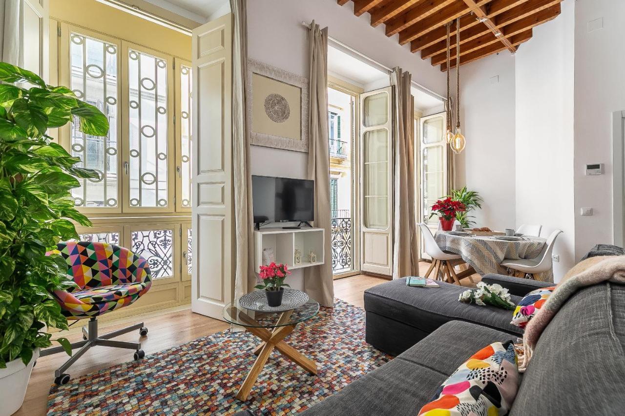 Deluxe Larios Malaga Center Apartment Bagian luar foto